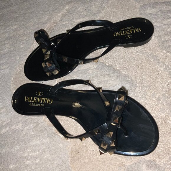 Valentino Rockstud Jelly Sandals women size 38 - Picture 7 of 7